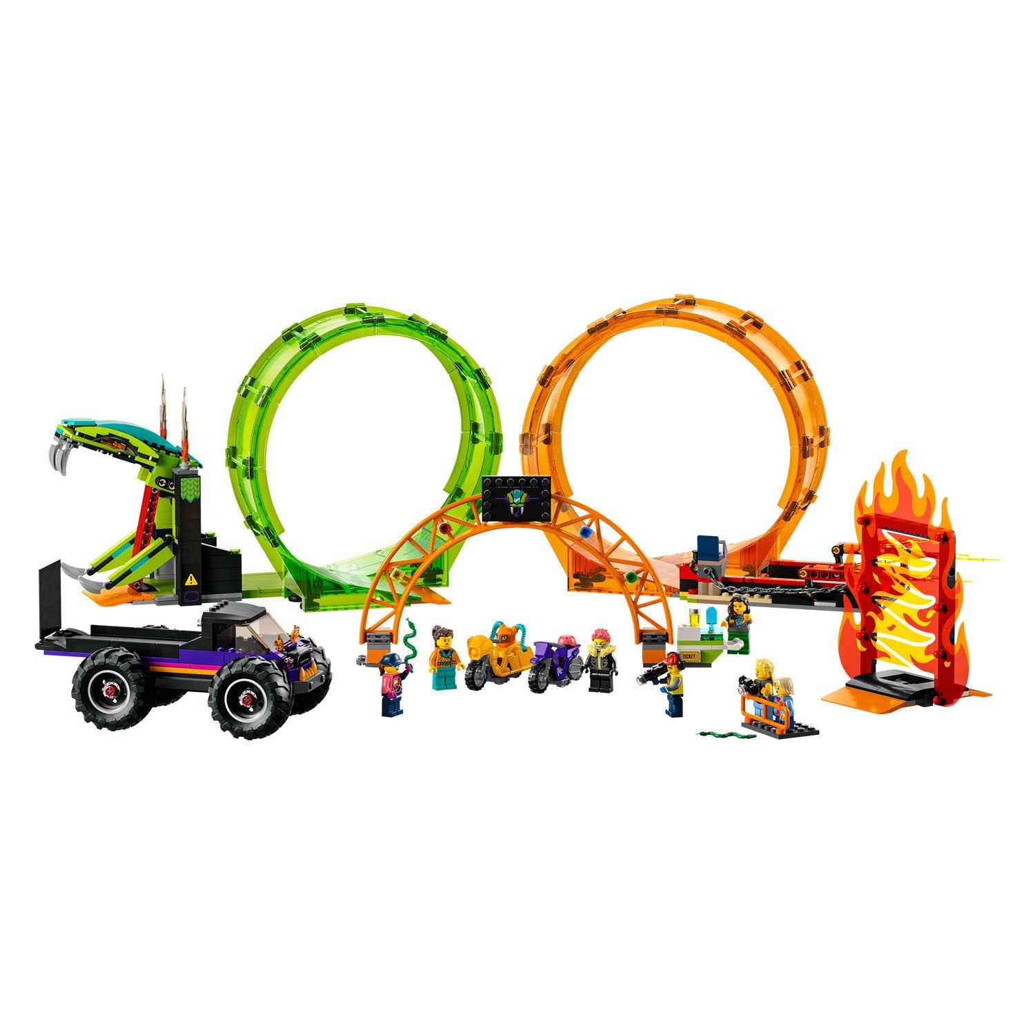 Lego Lego City 60339 Doppel -Look Stunt Arena