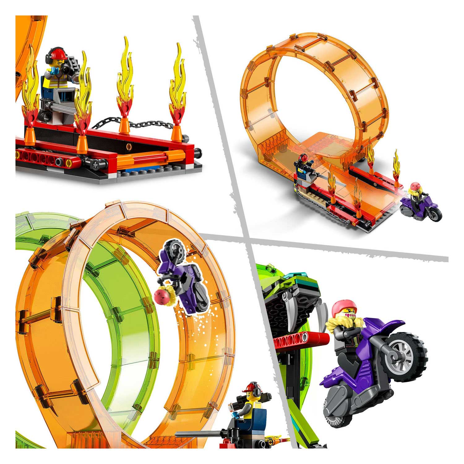Lego Lego City 60339 Doppel -Look Stunt Arena