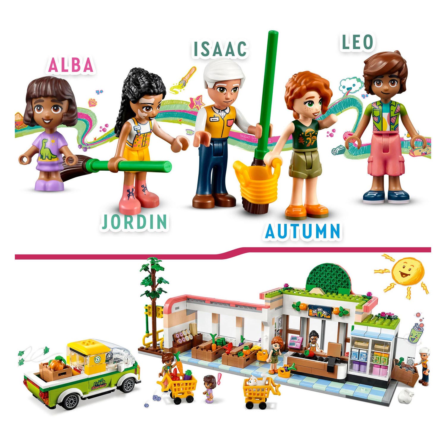 Lego Lego Friends 41729 Bio -Supermarkt