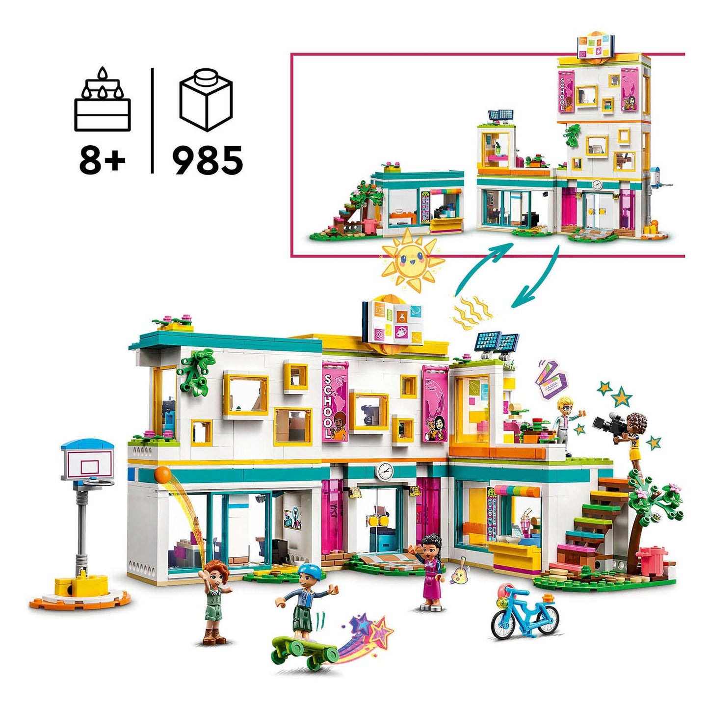Lego Lego Friends 41731 Heartlake Internationale Schule