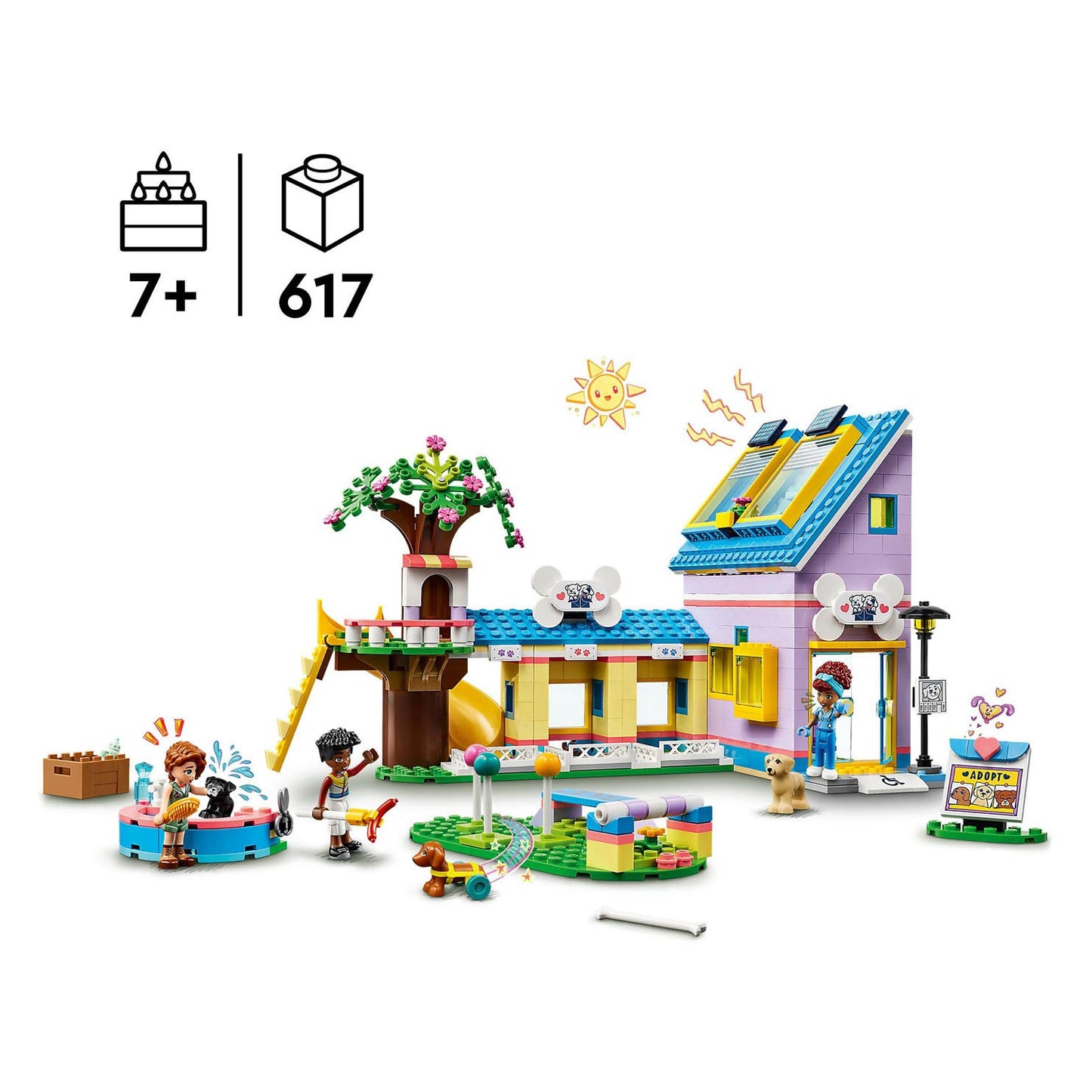 Lego Lego Friends 41727 Hunderettungszentrum