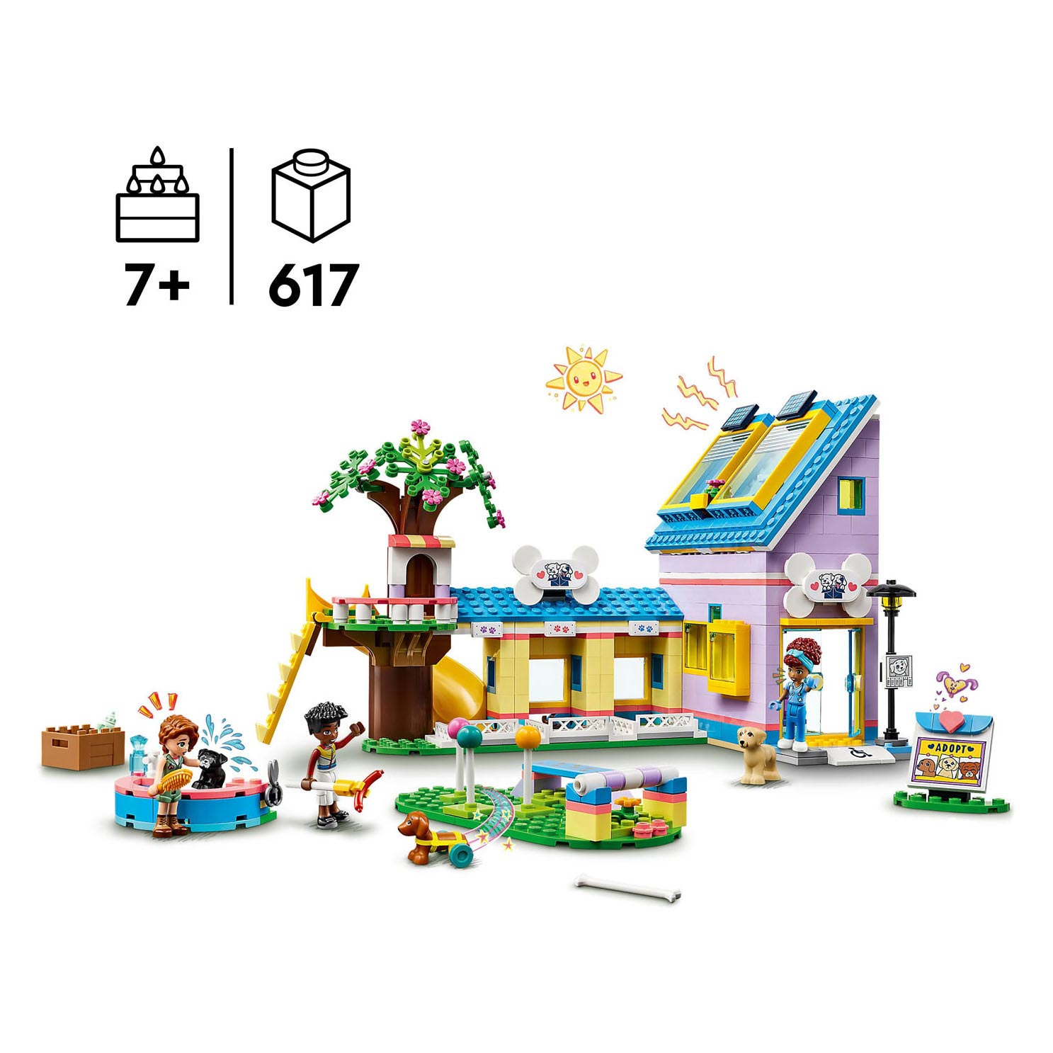 Lego Lego Friends 41727 Hunderettungszentrum