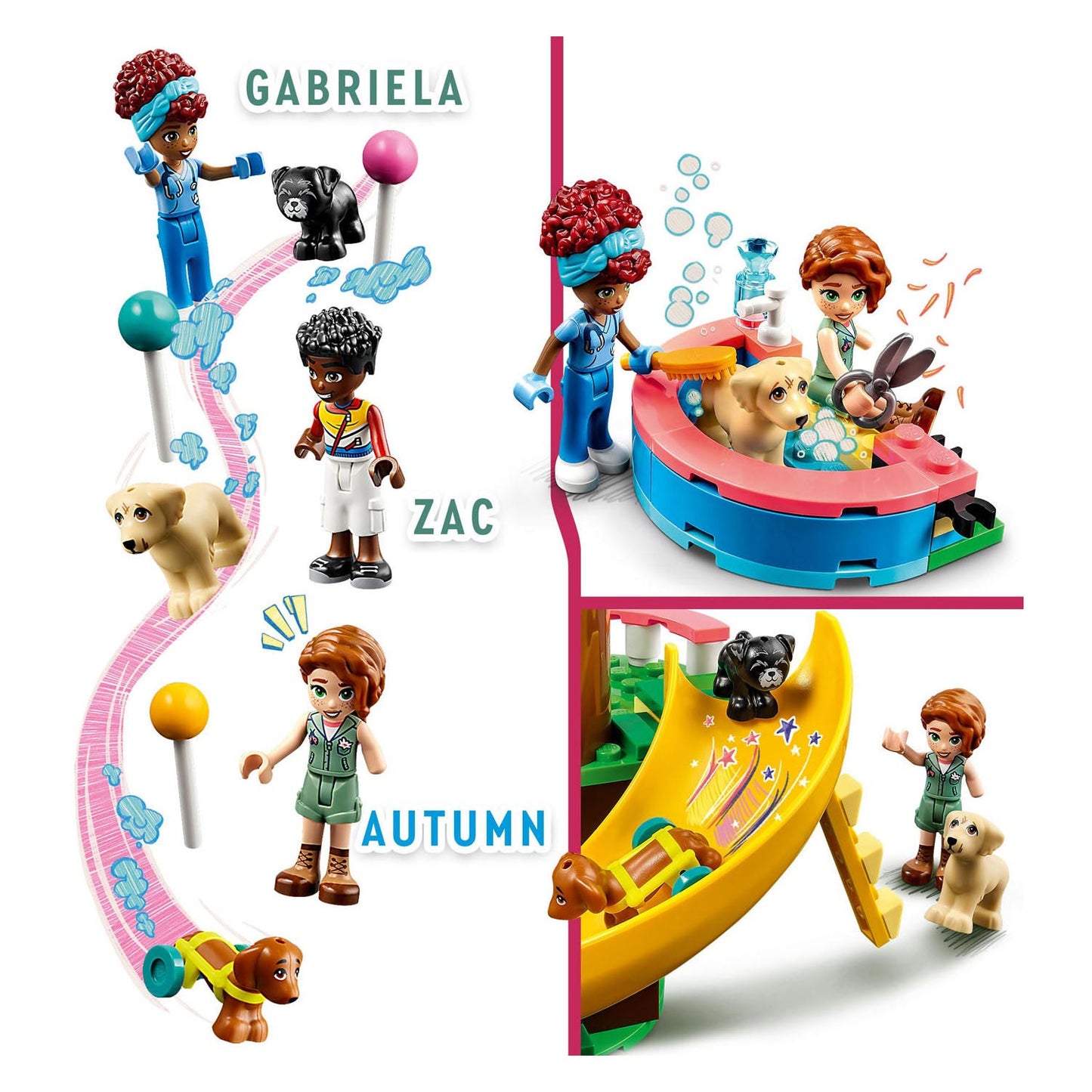 Lego Lego Friends 41727 Hunderettungszentrum