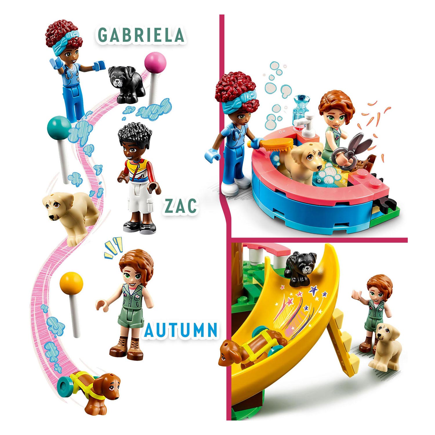 Lego Lego Friends 41727 Hunderettungszentrum