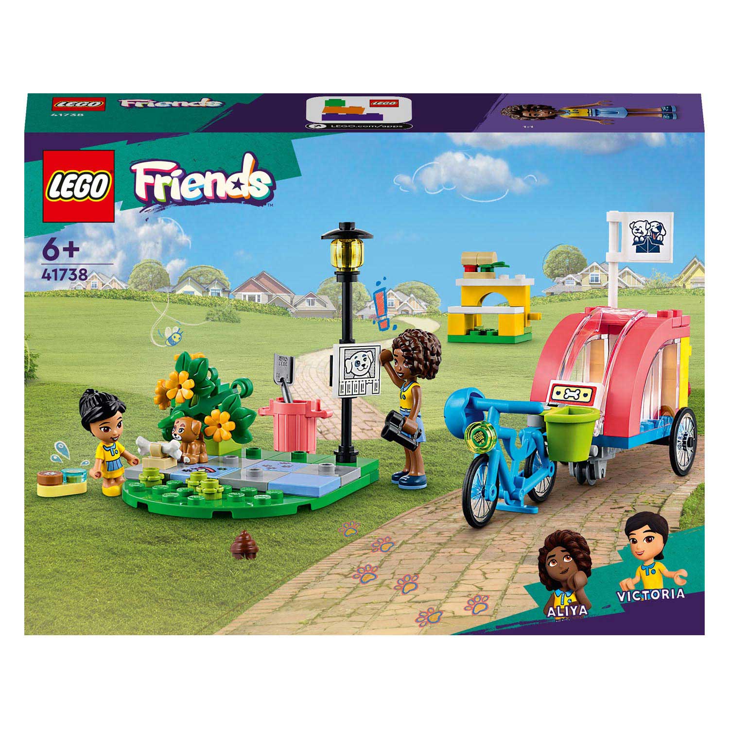 Lego Lego Freunde 41738 Hunde Rescue Bike