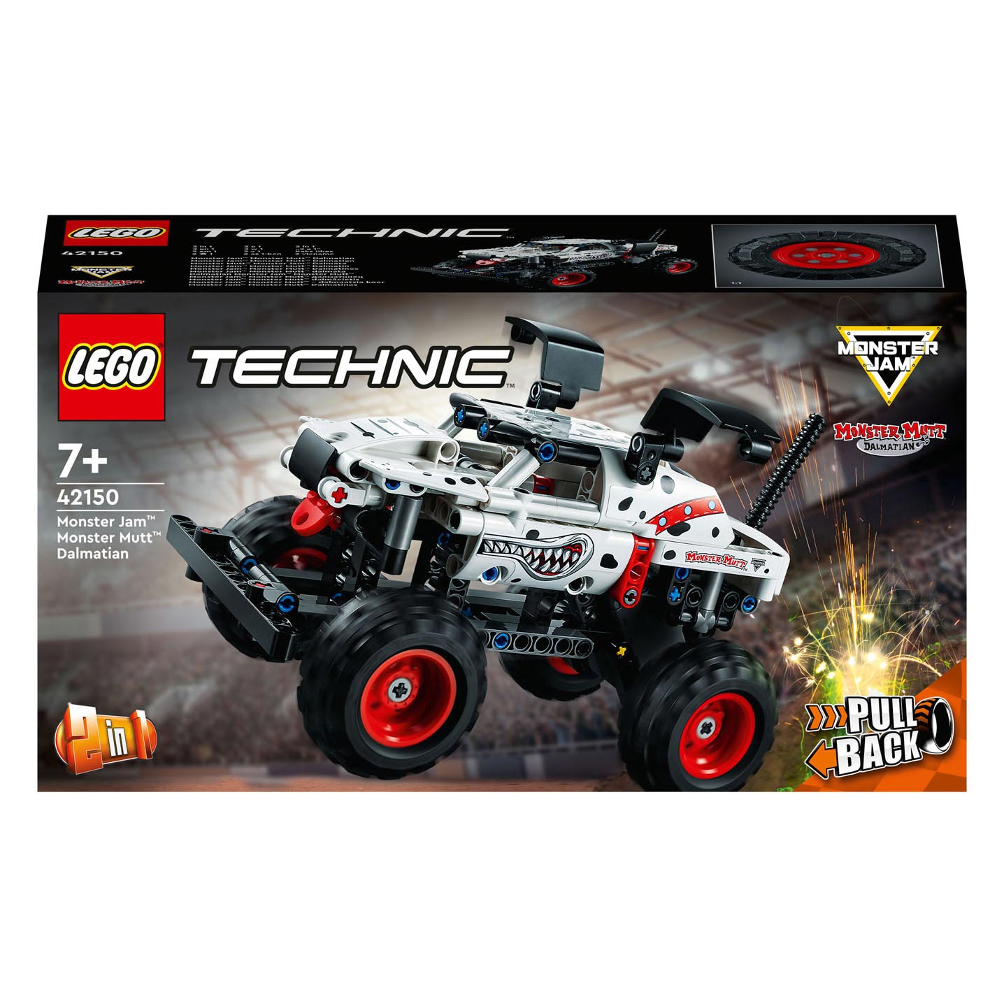 Lego Lego Technic 42150 Monster Jam Monster Mutt Dalmatianer