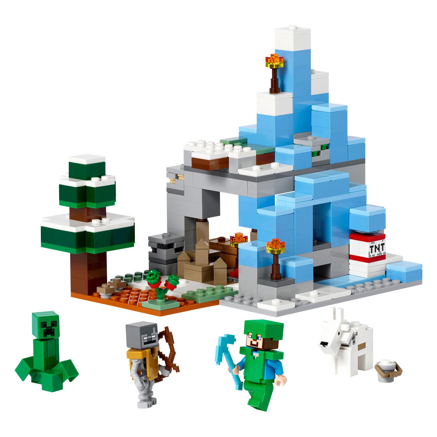 LEGO LEGO Minecraft 21243 Die Eisspitzenspitzen