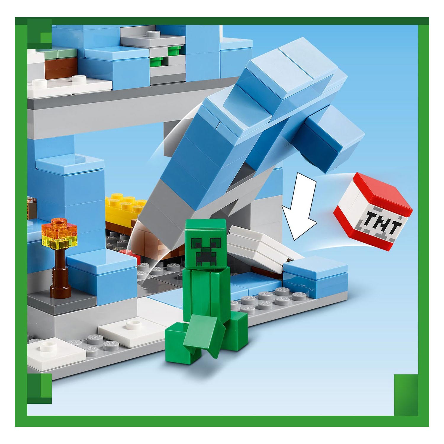 LEGO LEGO Minecraft 21243 Die Eisspitzenspitzen