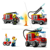 Lego City 60375 Feuerwache und Feuerwehrauto - afbeelding 5
