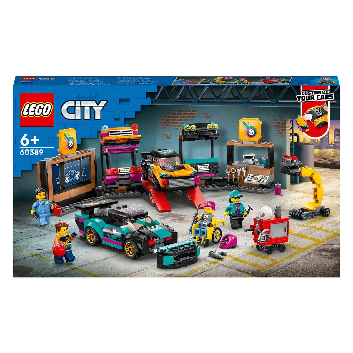 Lego Lego City 60389 Garage für verstellbare Autos