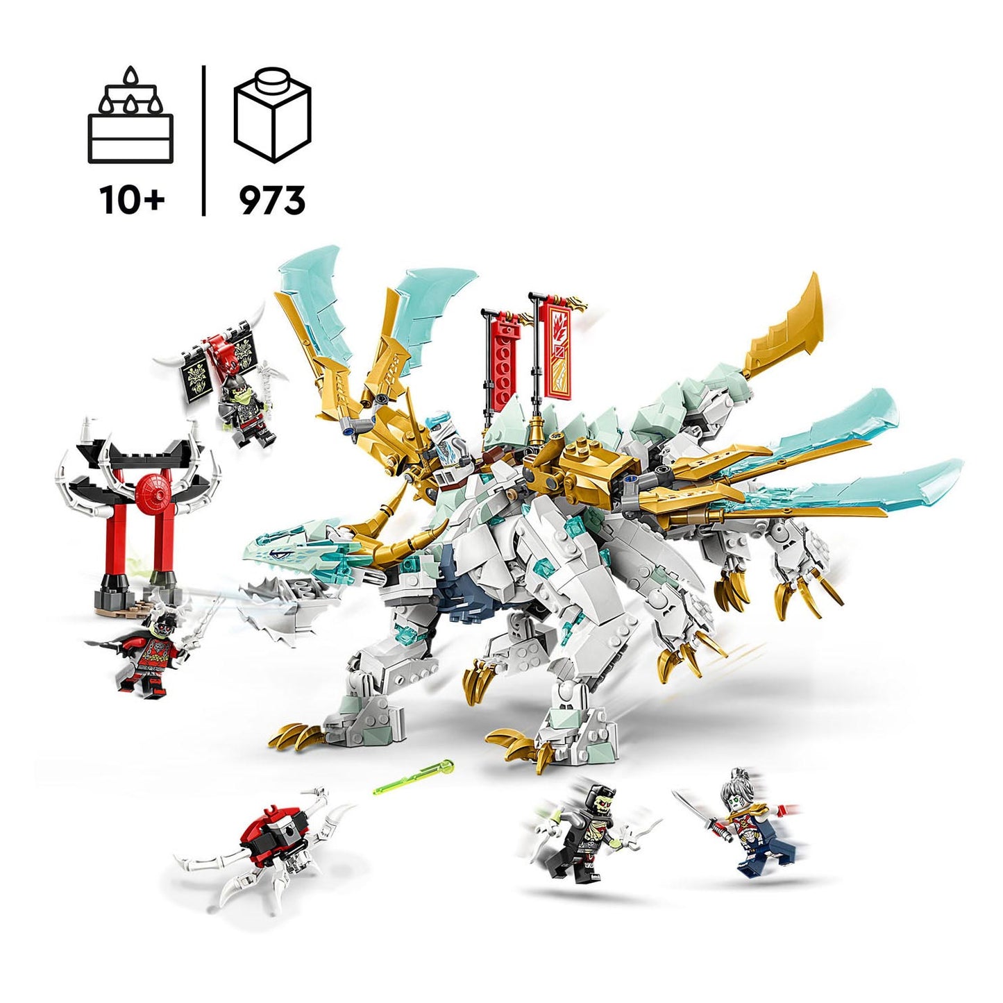 Lego Lego Ninjago 71786 Zanes Eisdrache
