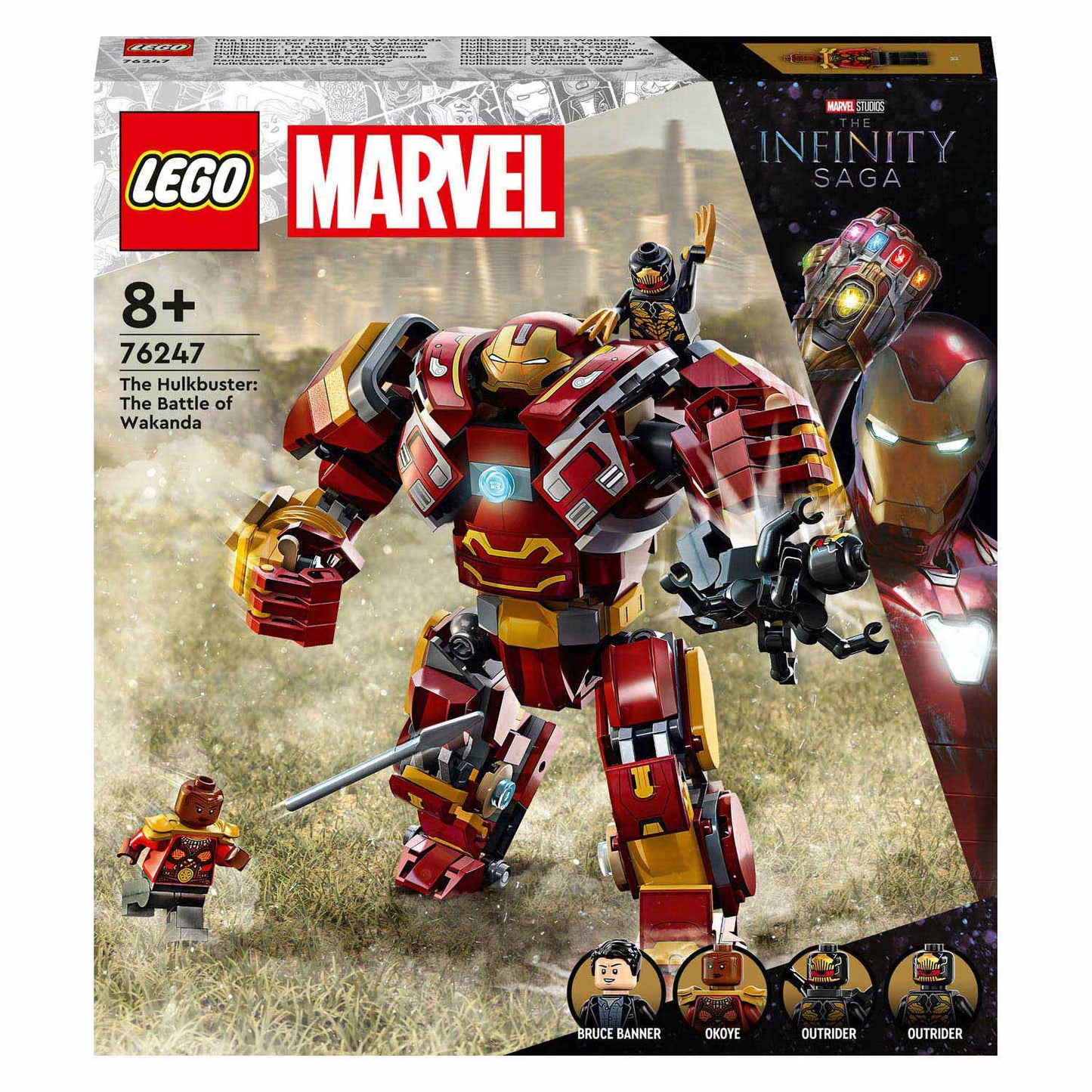 Lego Lego Avengers 76247 de Hulkbuster Die Schlacht von Wakanda
