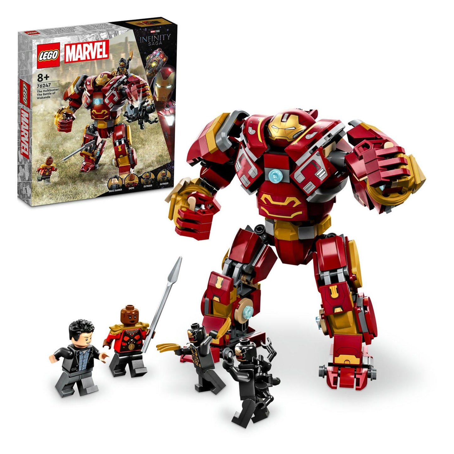 Lego Lego Avengers 76247 de Hulkbuster Die Schlacht von Wakanda