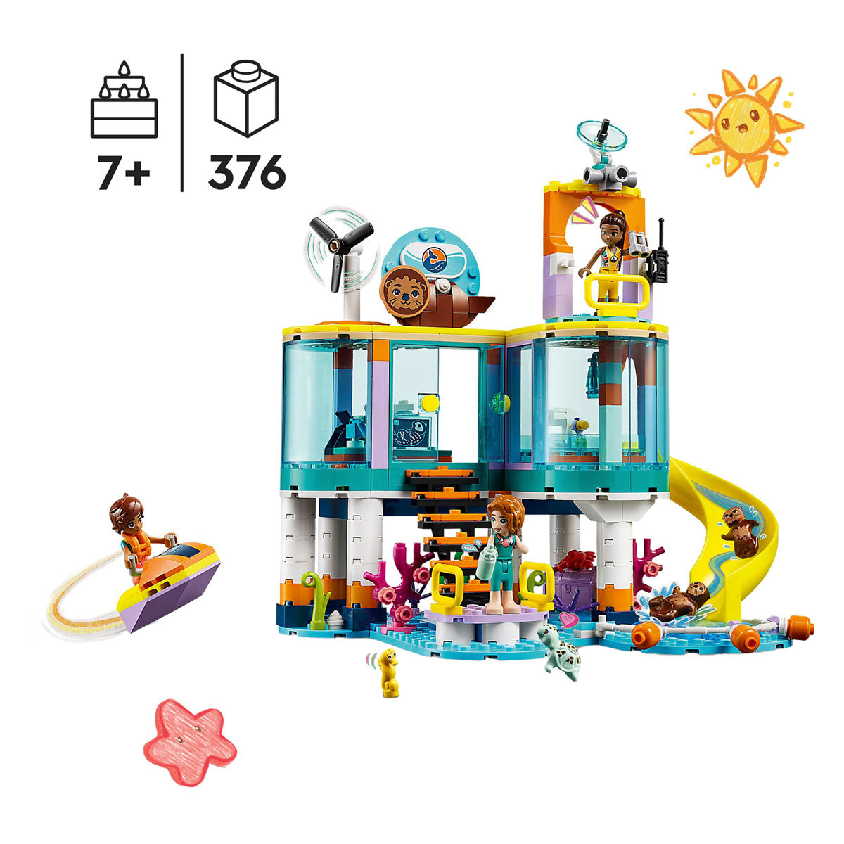 Lego Lego Friends 41736 Rettungszentrum auf See