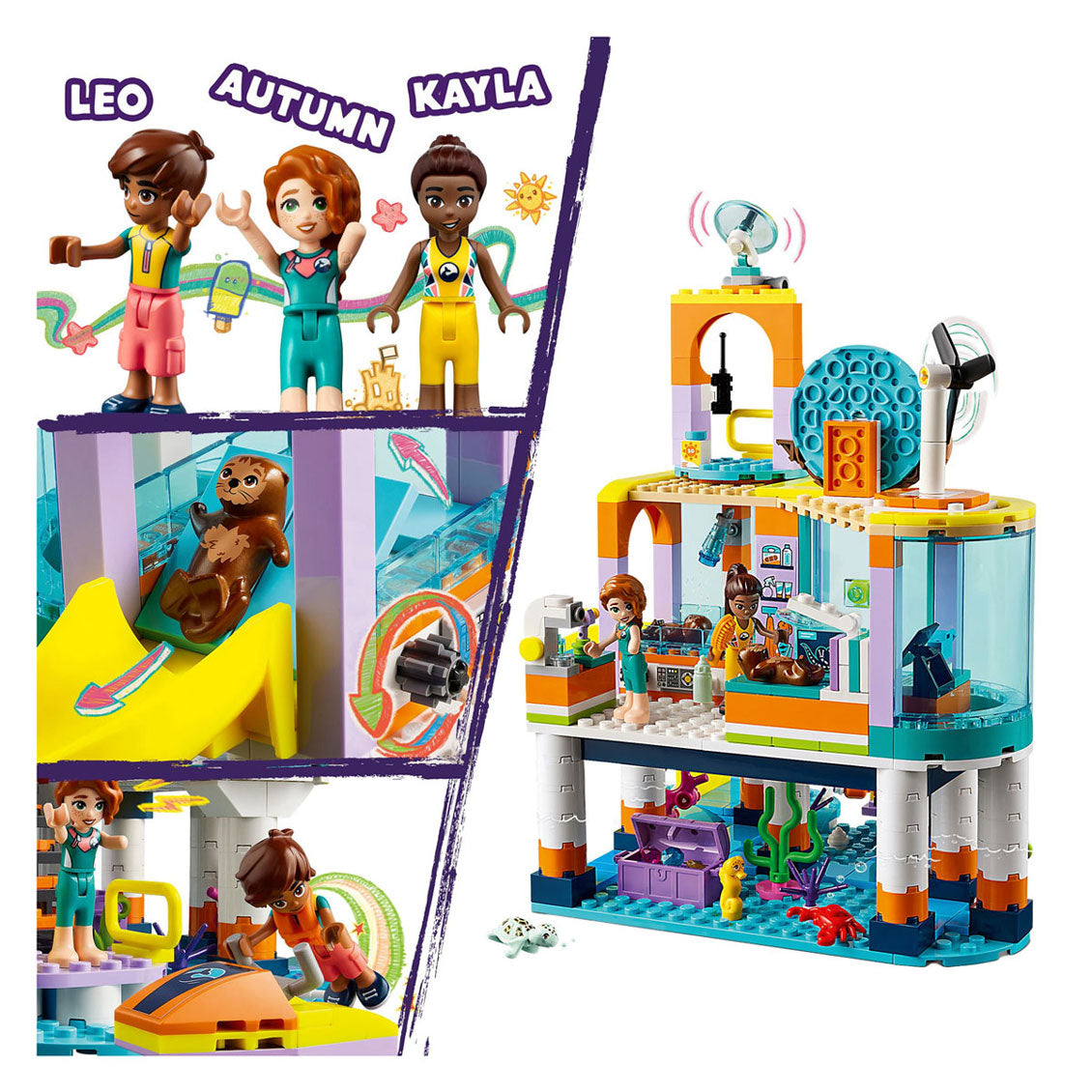 Lego Lego Friends 41736 Rettungszentrum auf See