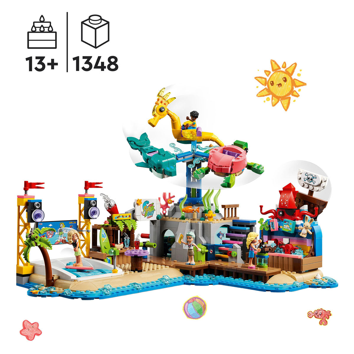 Lego Lego Friends 41737 Strandvergnügungspark