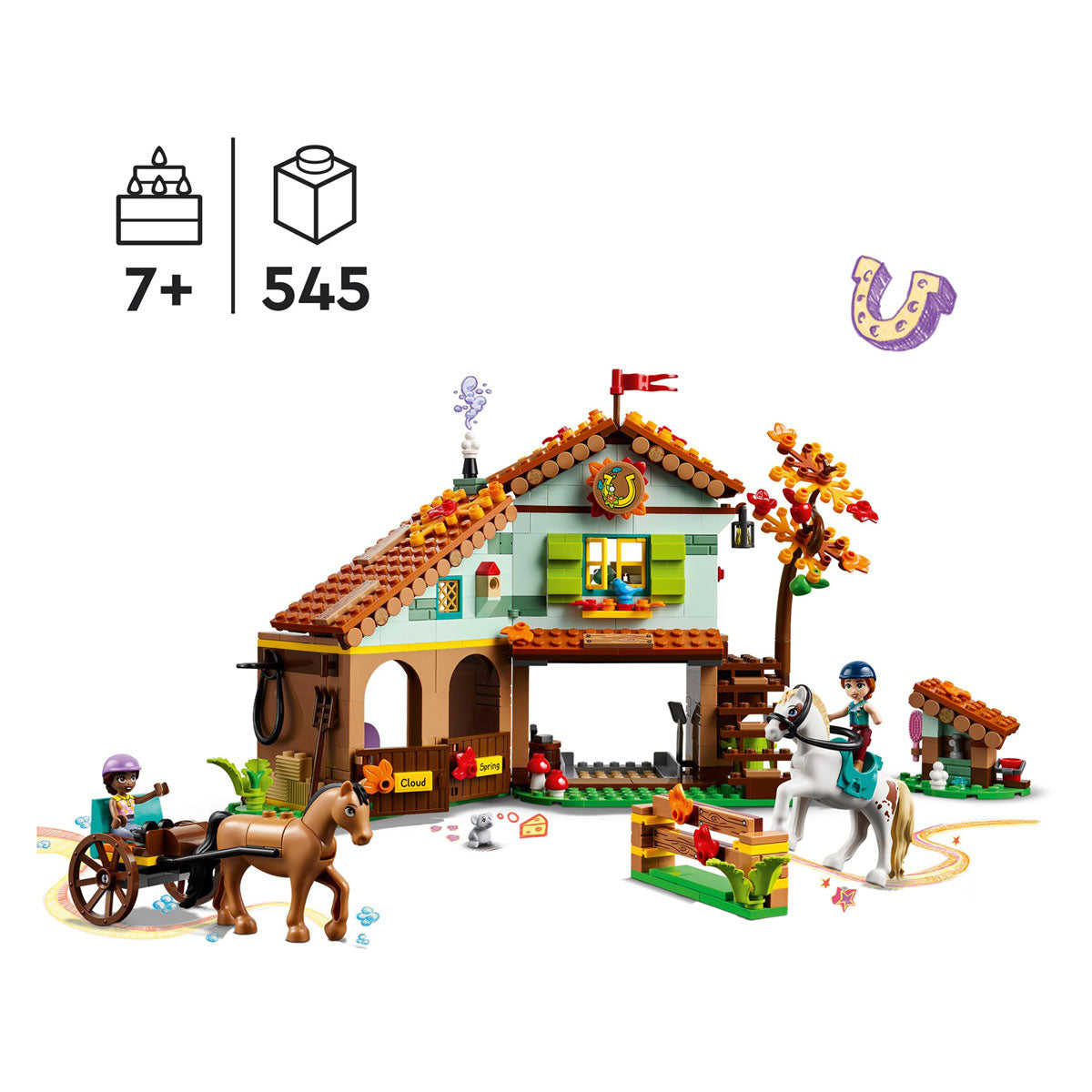 Lego Lego Freunde 41745 Herbst Pferd stabil