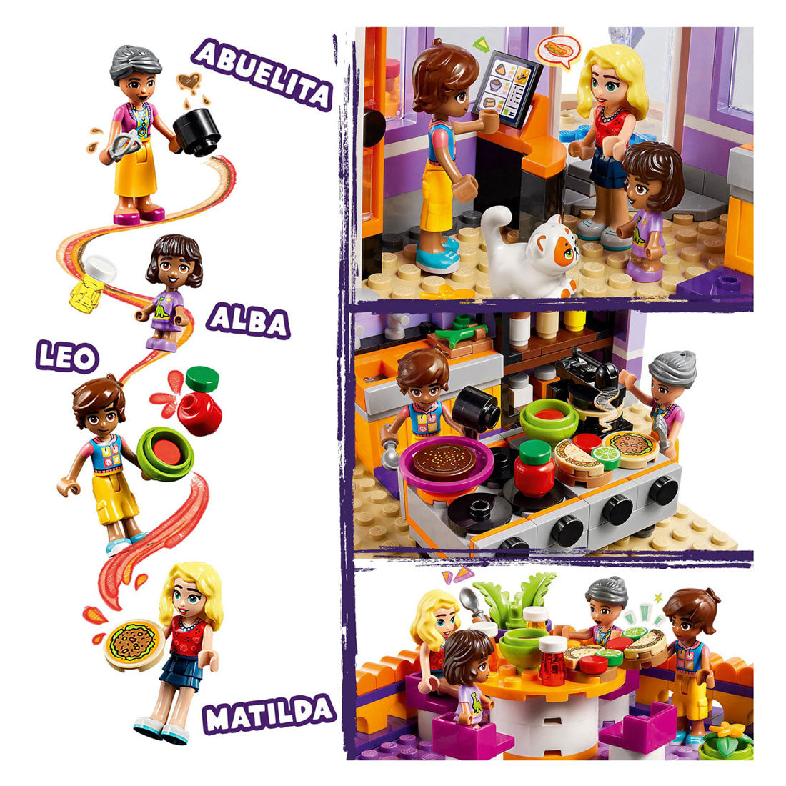 Lego Lego Freunde 41747 Heartlake City Common Küche