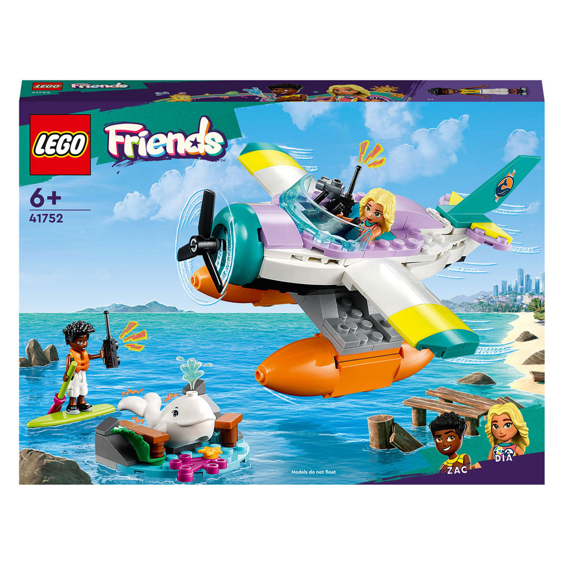 Lego Lego Friends 41752 Rettungsflugzeug auf See