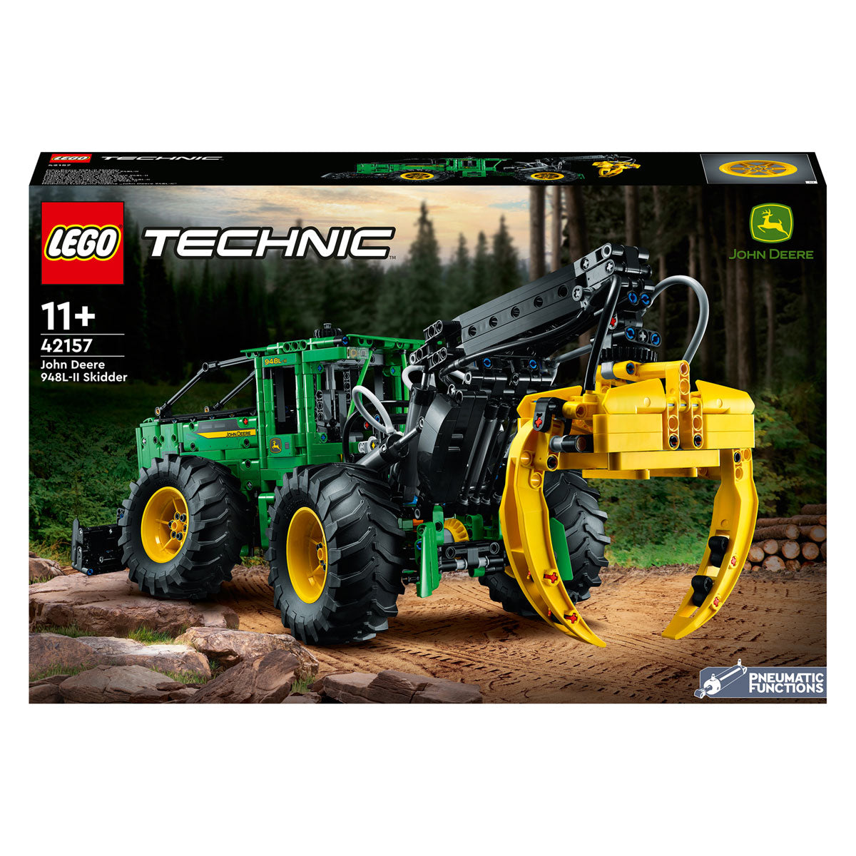 Lego Lego Technic 42157 John Deere 948L-II Holztransportmaschine