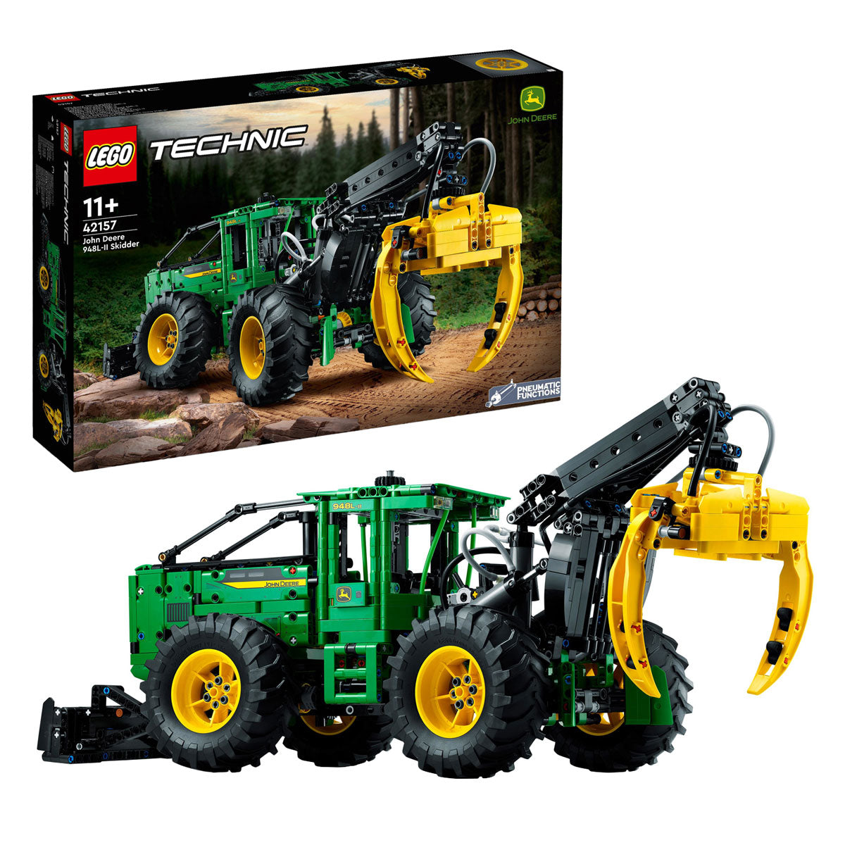 Lego Lego Technic 42157 John Deere 948L-II Holztransportmaschine