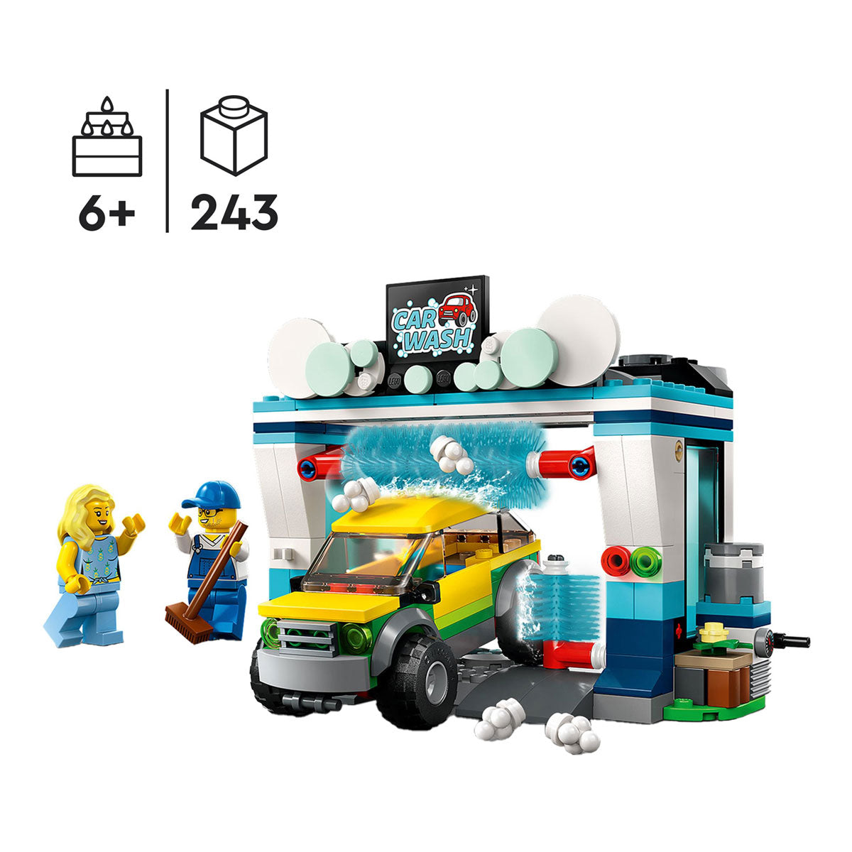 LEGO LEGO CITY 60362 CAR WASSERETTE