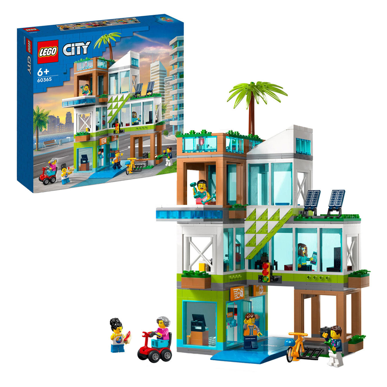 Lego Lego City 60365 Apartmentgebäude