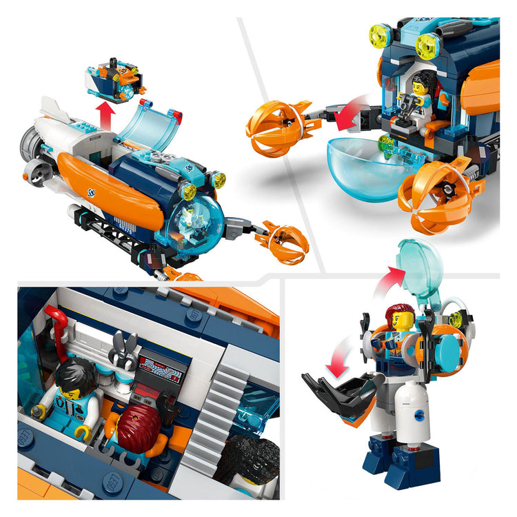 Lego Lego City 60379 Einreichen Sie sich für die Tiefseeforschung