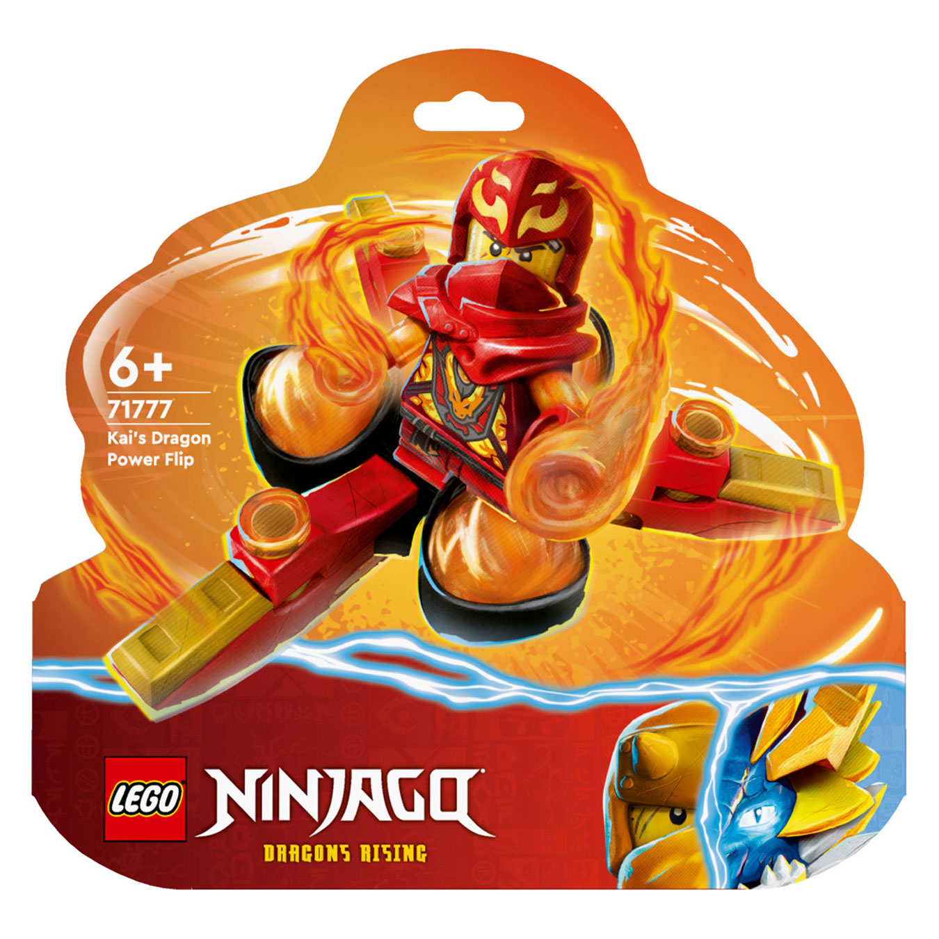 Lego Lego Ninjago 71777 Kais Dragon Power Spinjitzu Flip