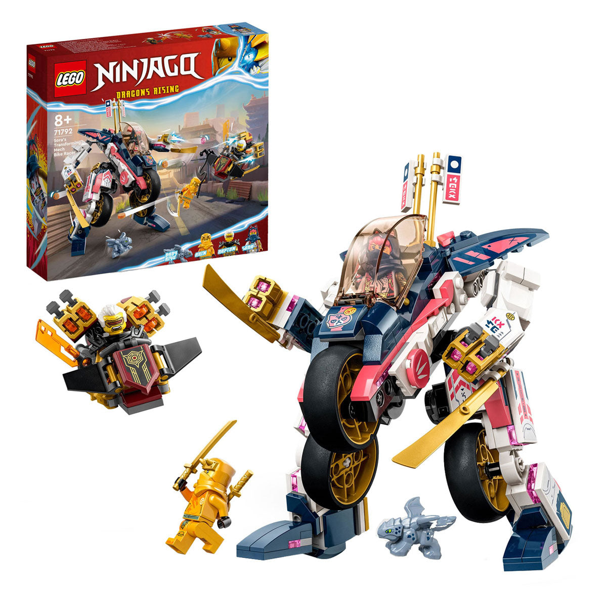 Lego Lego Ninjago 71792 Soras Transformationsmechanismus -Motor