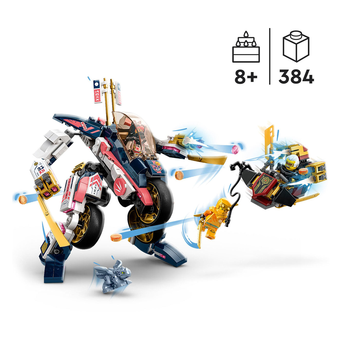 Lego Lego Ninjago 71792 Soras Transformationsmechanismus -Motor
