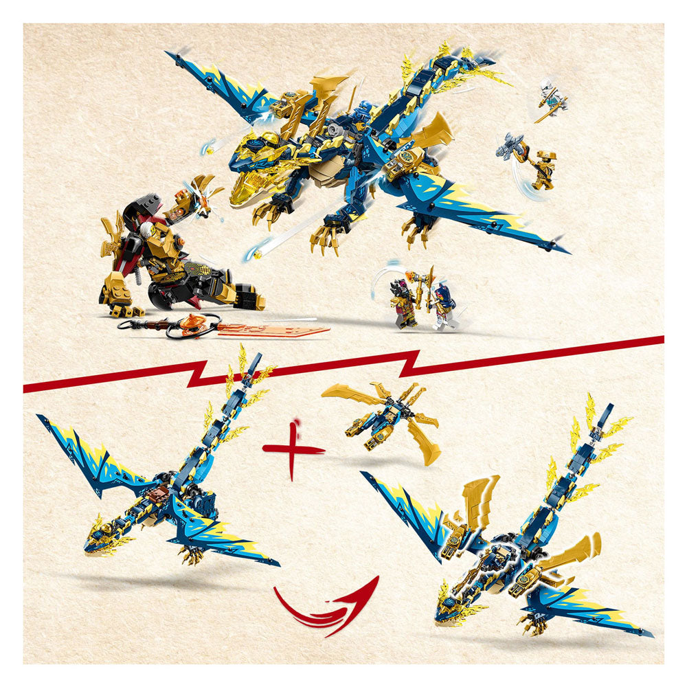 Lego Lego Ninjago 71796 Element Dragon Vs. Der Mecha der Kaiserin