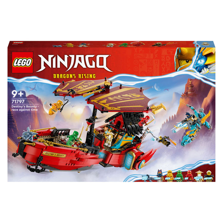 Lego Lego Ninjago 71797 Destiny's Bounty -Rasse gegen die Uhr