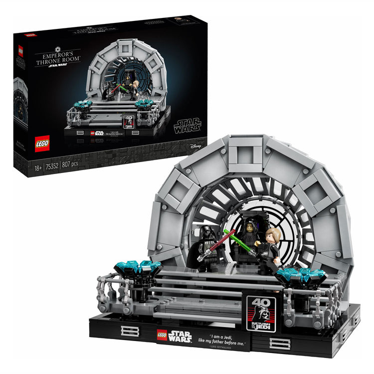 Lego Lego Star Wars 75352 Thronsaal des Kaisers Diorama