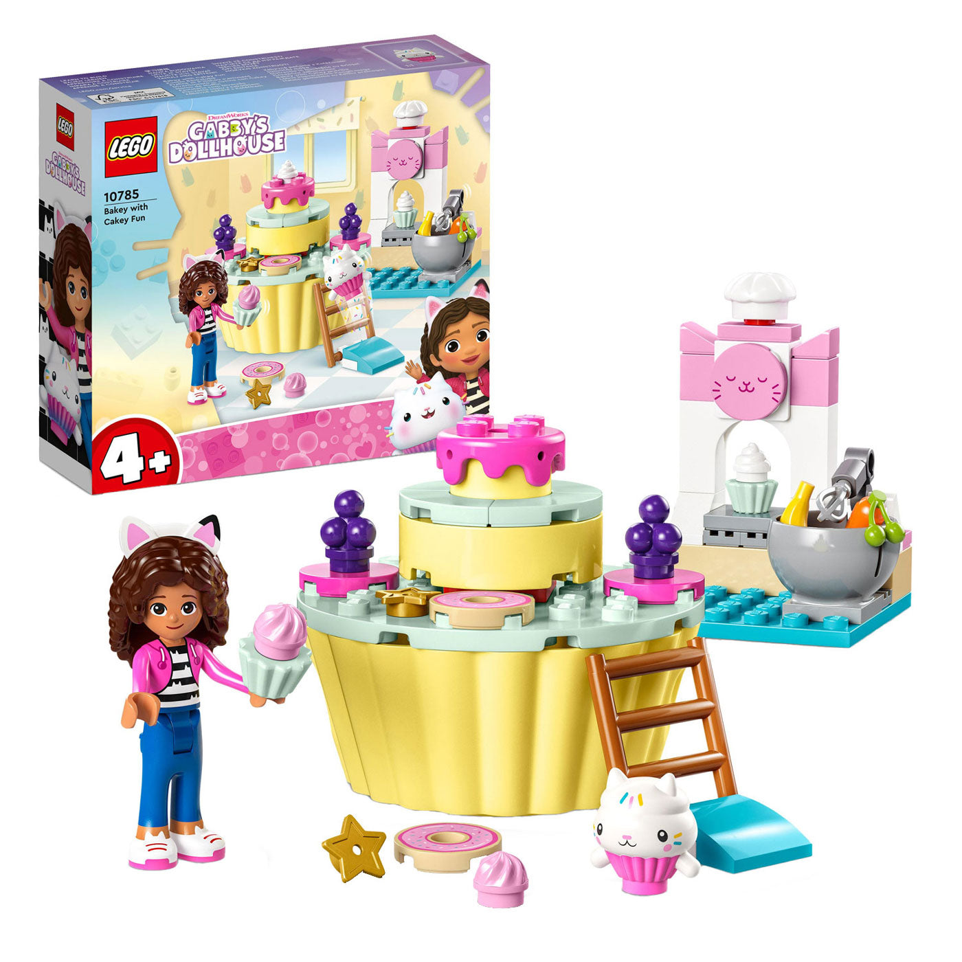 Lego Lego Gabby's Dollhouse 10785 Behälter mit Kuchen