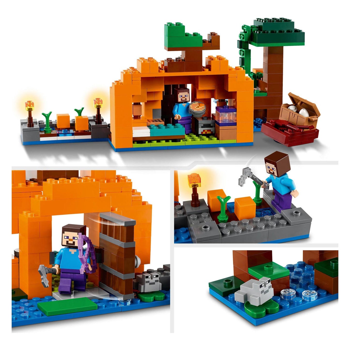 Lego Lego Minecraft 21248 Die Kürbisfarm