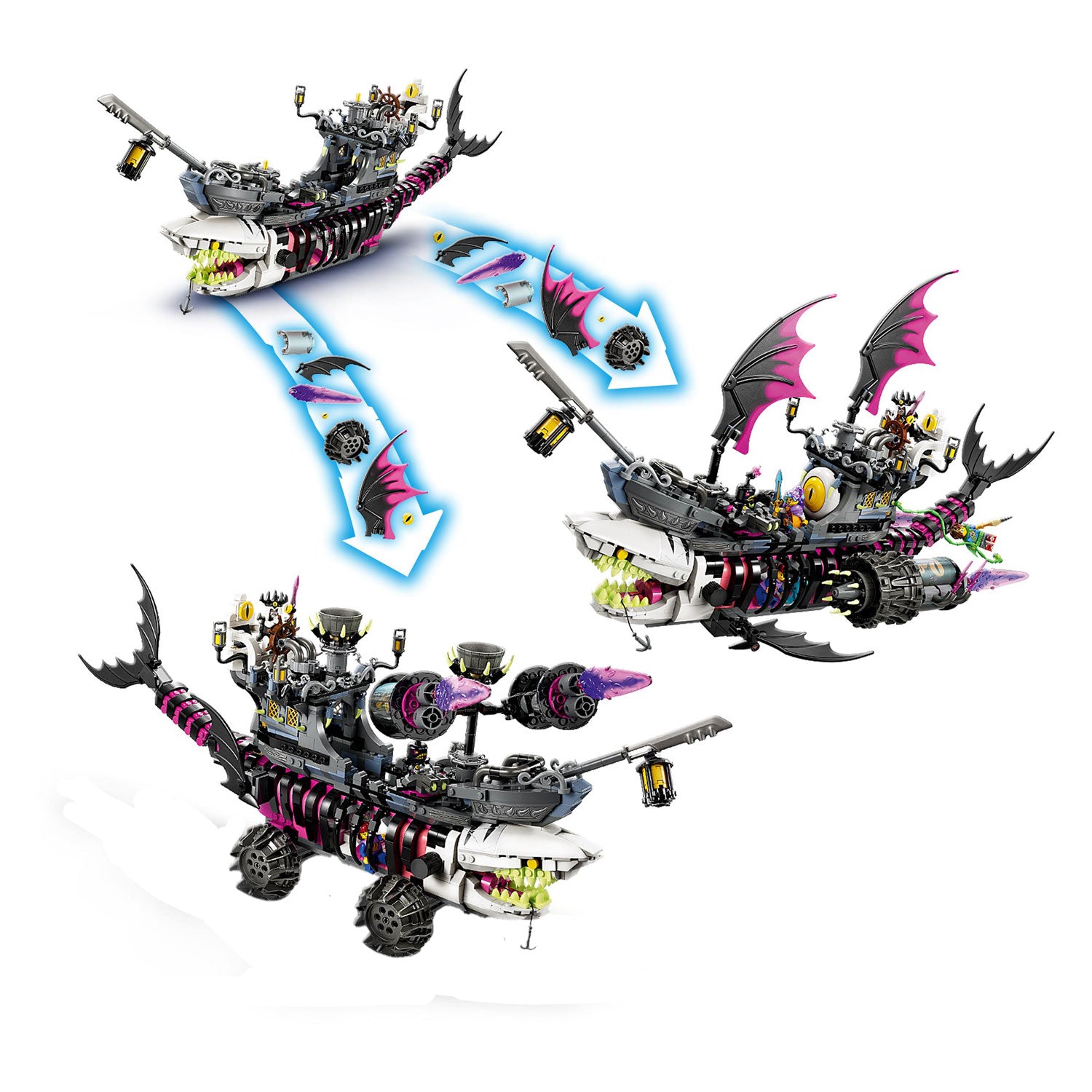 Lego Lego Dreamzzz 71460 Nightmare Shark Ship