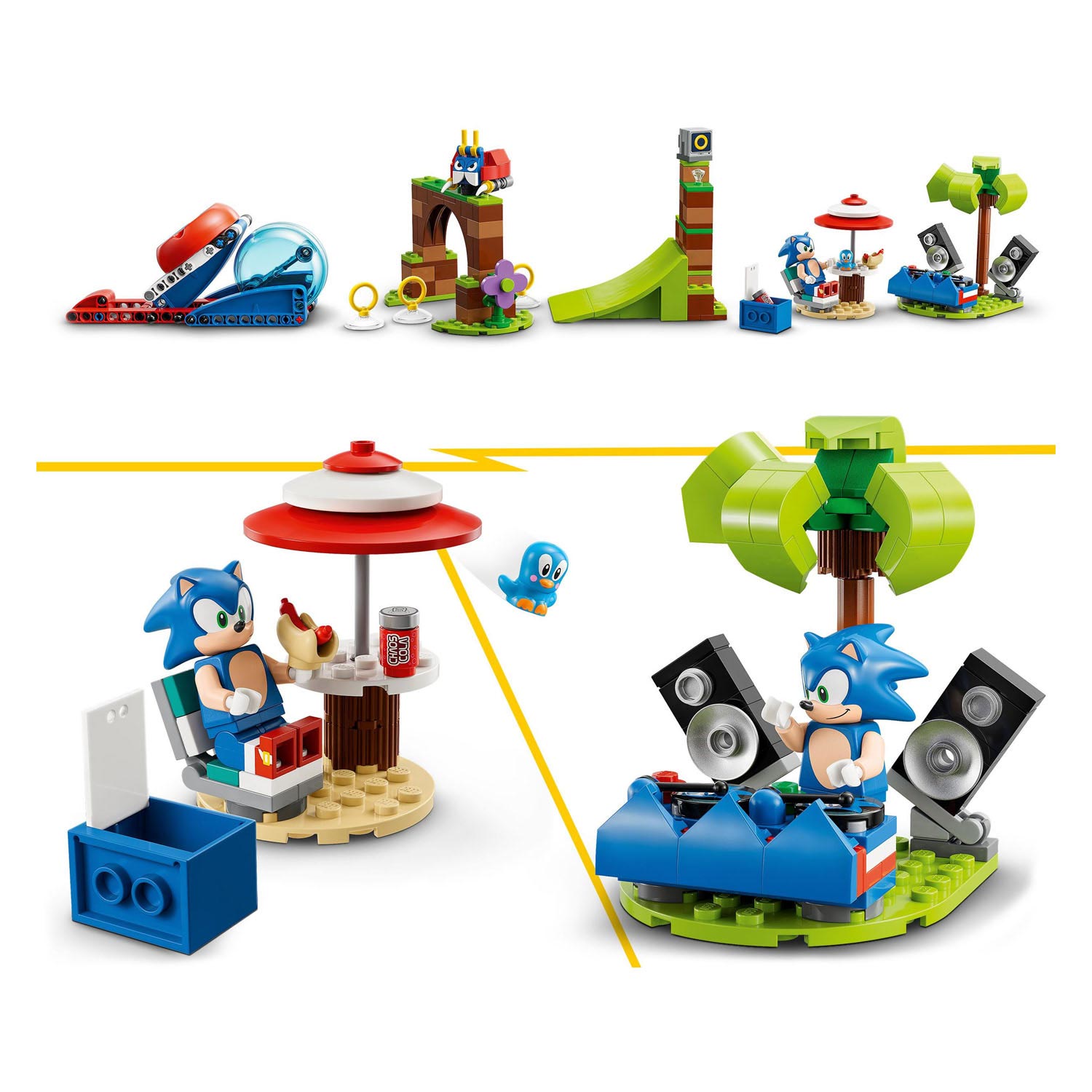Lego Sonic der Hedgehog 76990 Super Fast Challenge