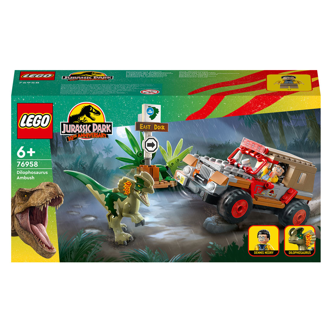 Lego Lego Jurassic Park 76958 Dilophosaurus Hinterhalt
