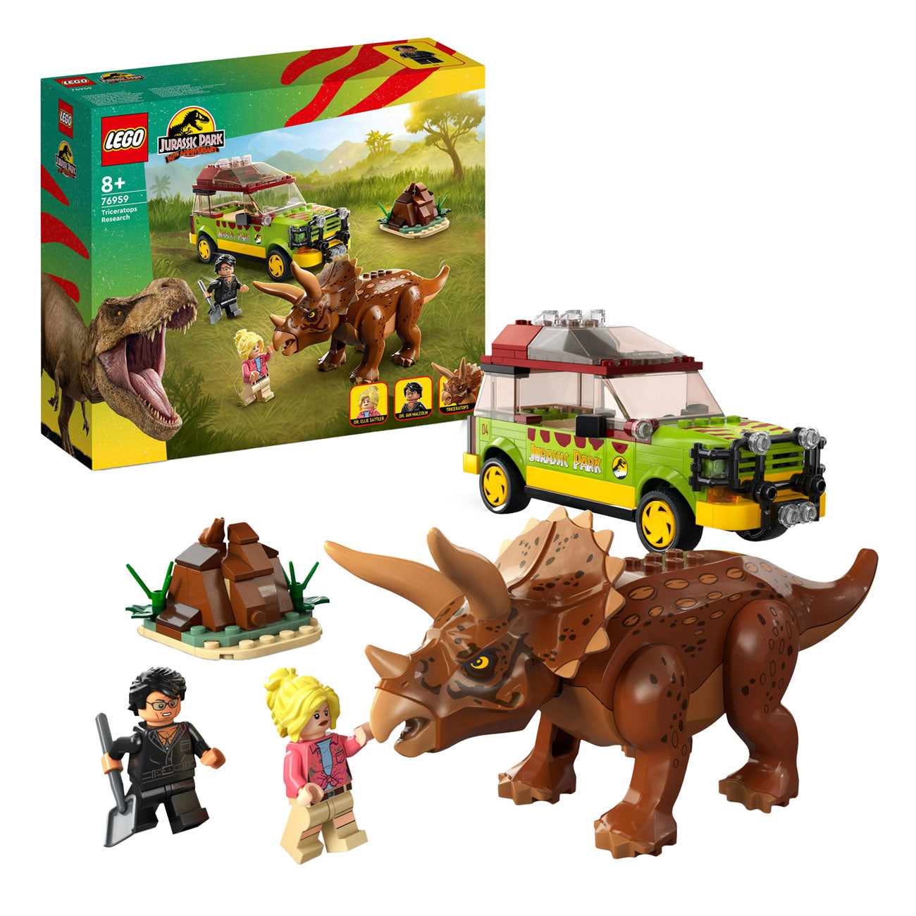 Lego Lego Jurassic Park 76959 Triceraptops Forschung