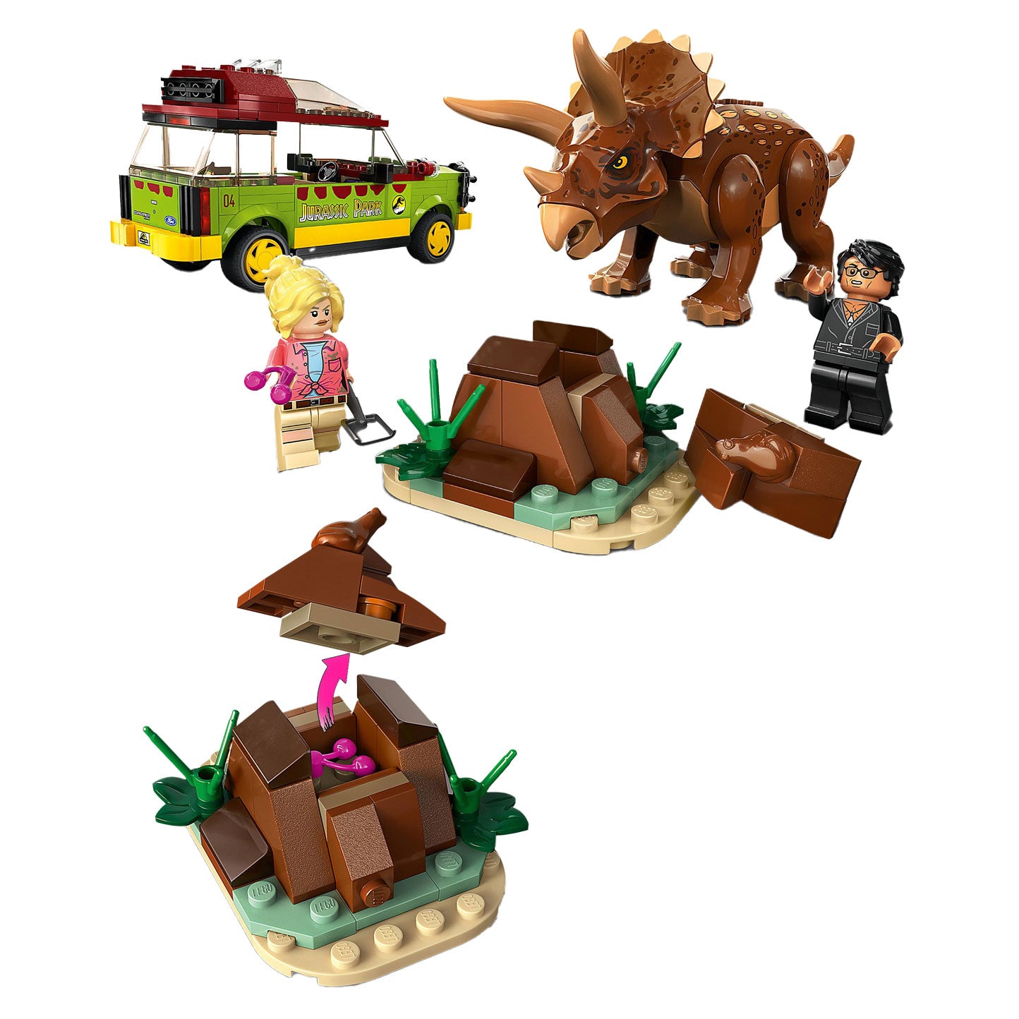Lego Lego Jurassic Park 76959 Triceraptops Forschung