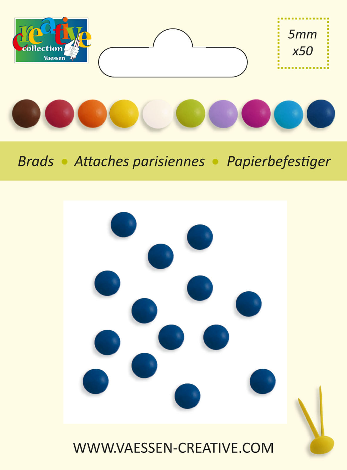 Vaessen creative • Splinte 5 mm blau