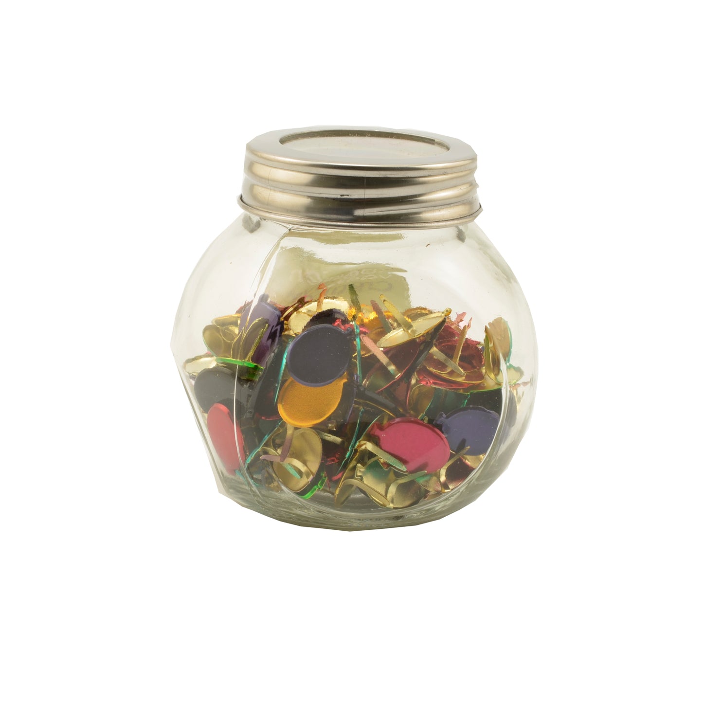 Vaessen creative • Splinte sortiert im Glas 60g Ballonmetallic