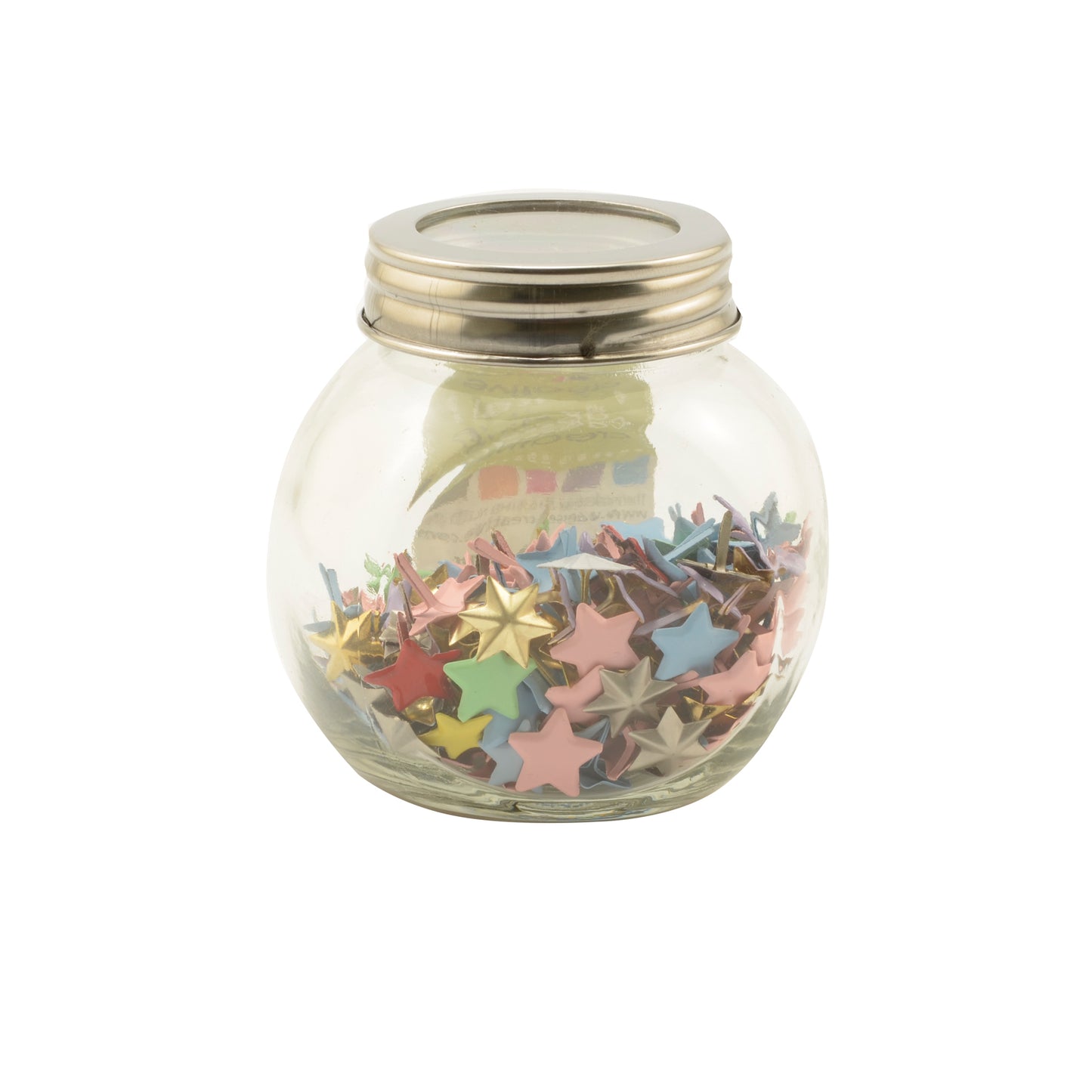 Vaessen creative • Splinte sortiert im Glas 60g großer Stern