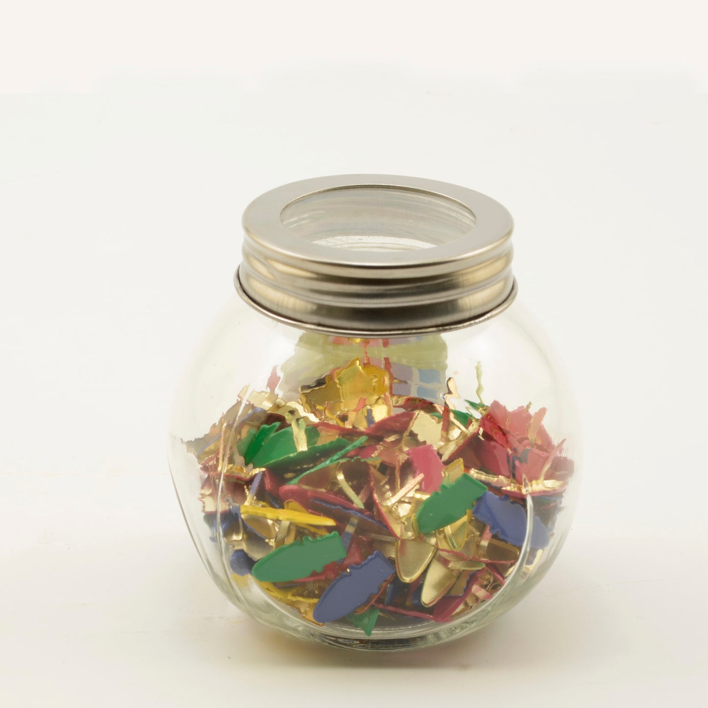 Vaessen creative • Splinte im 60-g-Glas mit Weihnachtslichtern