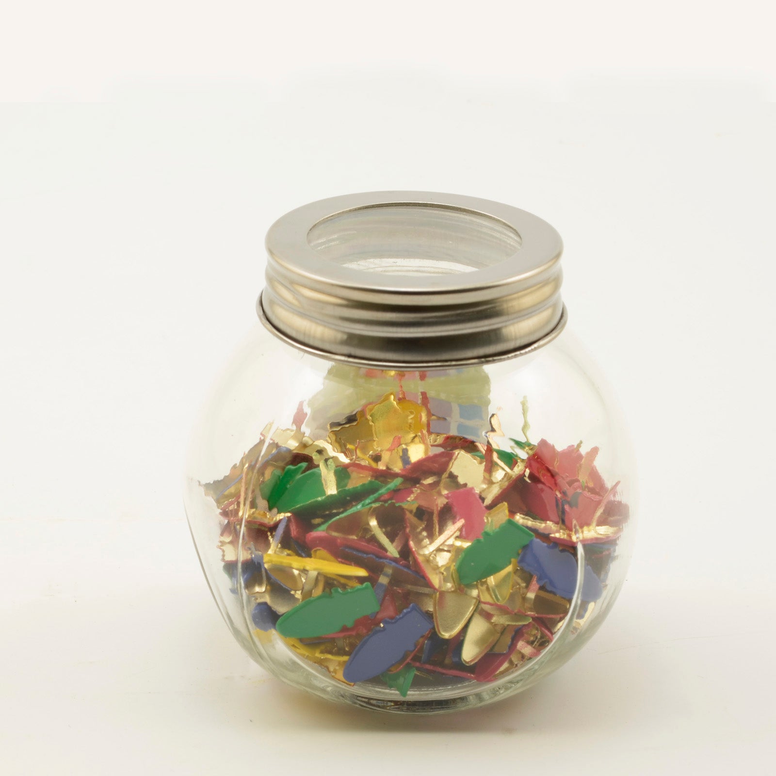 Vaessen creative • Splinte im 60-g-Glas mit Weihnachtslichtern