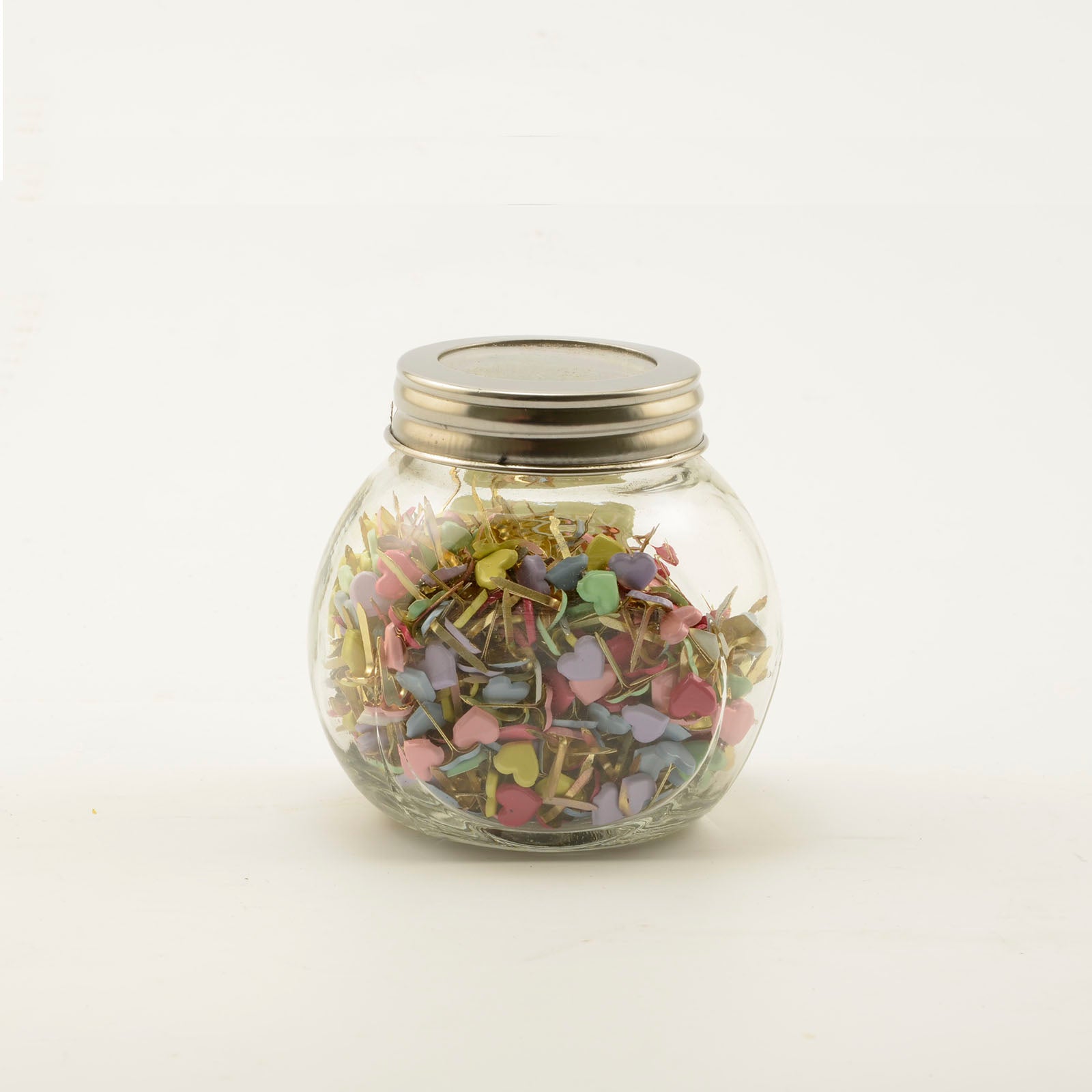 Vaessen creative • Splinte im Glas mit 120 g Herzpastell