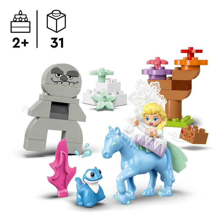 Lego Duplo Lego Duplo 10418 Elsa und Bruni im verzauberten Wald
