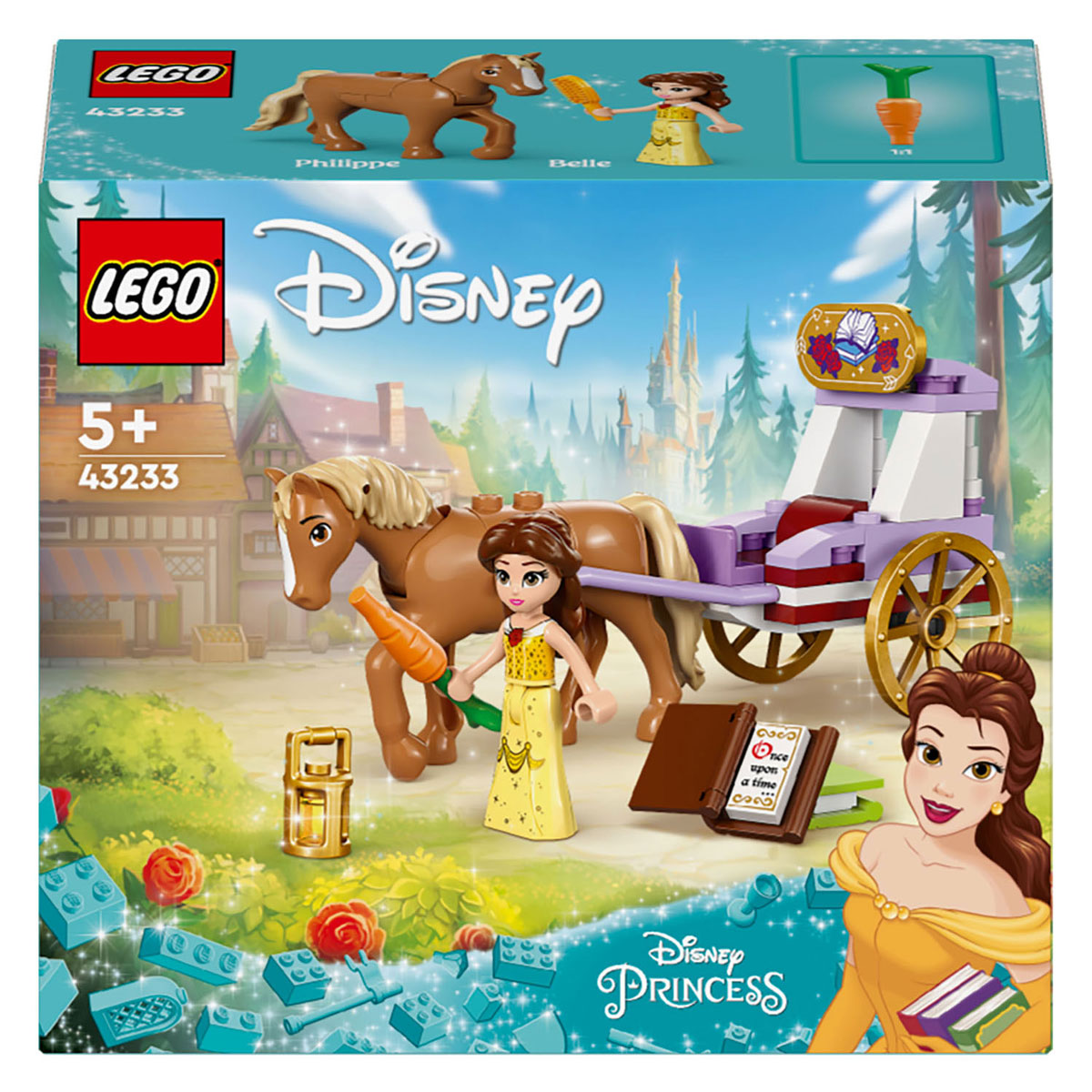 Lego Lego Prinzessin 43233 Belle's Horse Coach