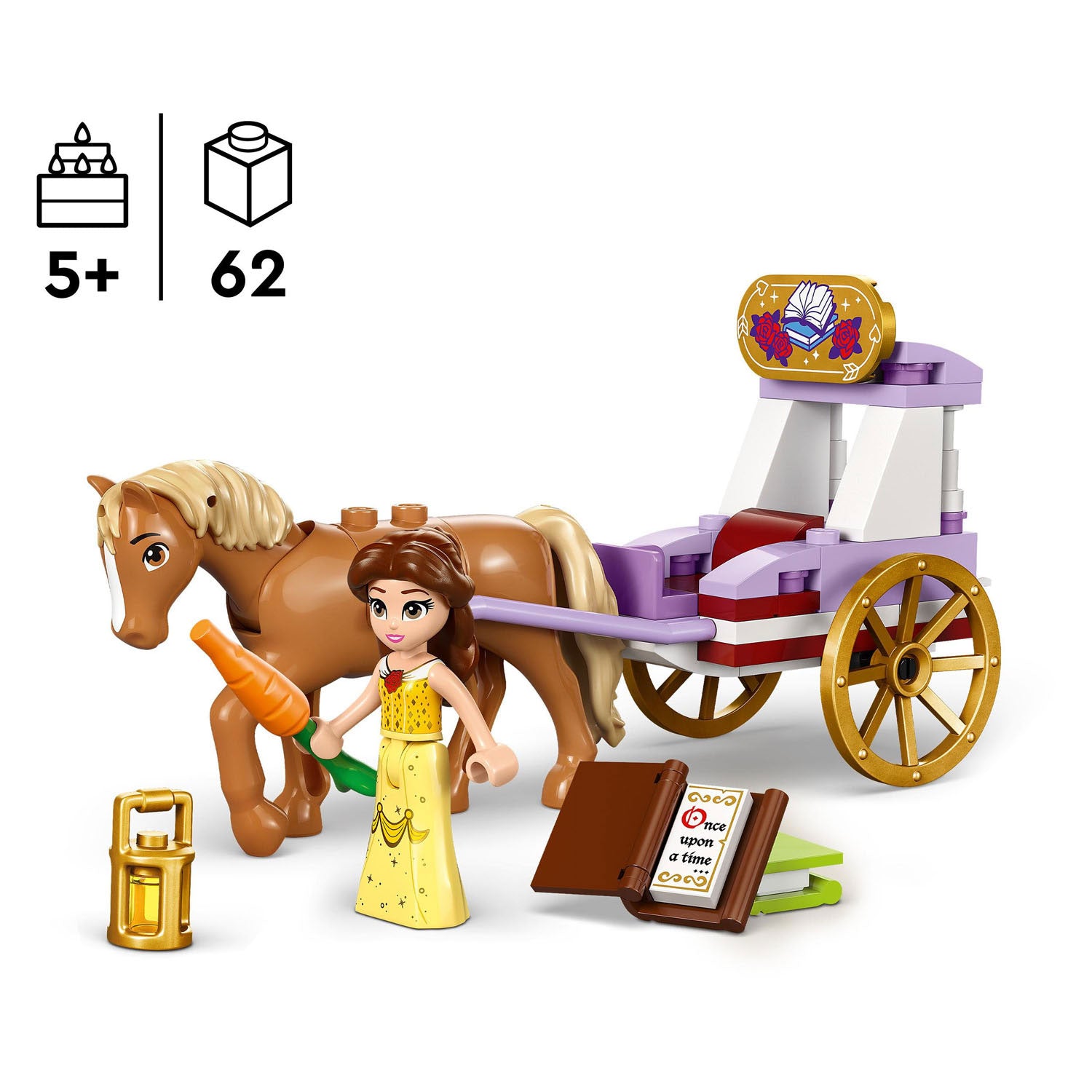 Lego Lego Prinzessin 43233 Belle's Horse Coach